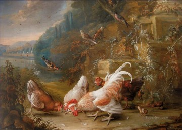  aves Arte - George William Sartorius Pollos y aves de corral